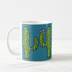Tall & Prickly cactus mug
