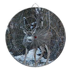 Tall rack buck dartboard