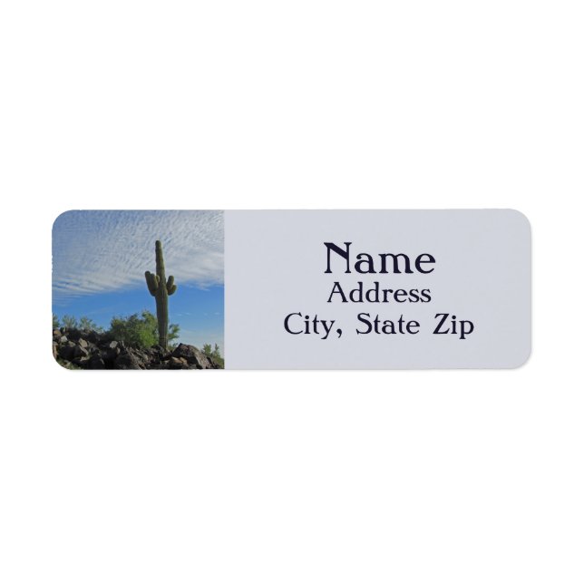 Tall Saguaro Cactus Plante Sud-Ouest Désert Photo (Devant)