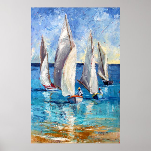 Tall Sails Poster (Front)