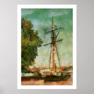 Tall Ship Poster Print