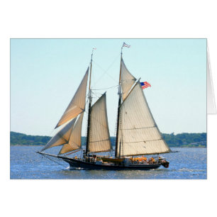 Tall ship sailing