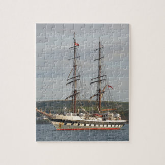 Tall ship Stavros S Niarchos. Jigsaw Puzzle