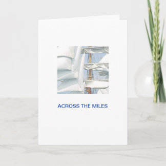 Tall Ship Under Sail Card