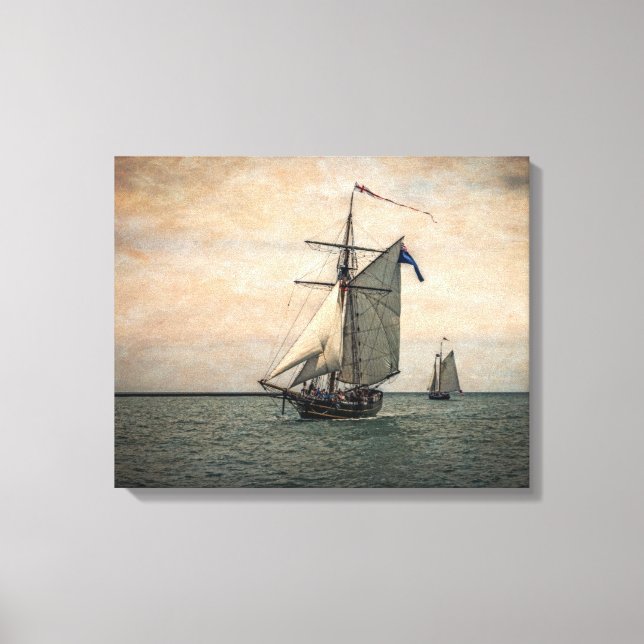 Tall Ships Festival Canvas Print (Front)