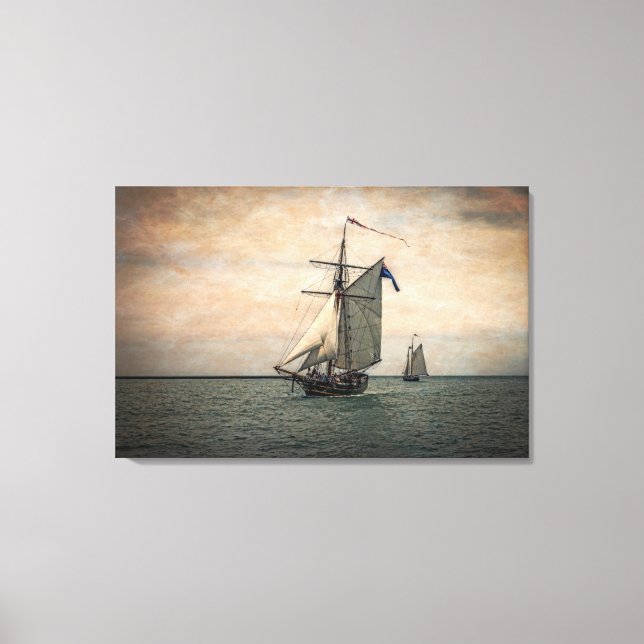 Tall Ships Festival Canvas Print (Front)