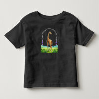 tall standing giraffe