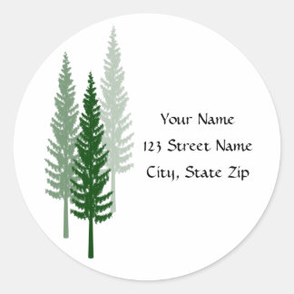 Tall Trees Address Stickers