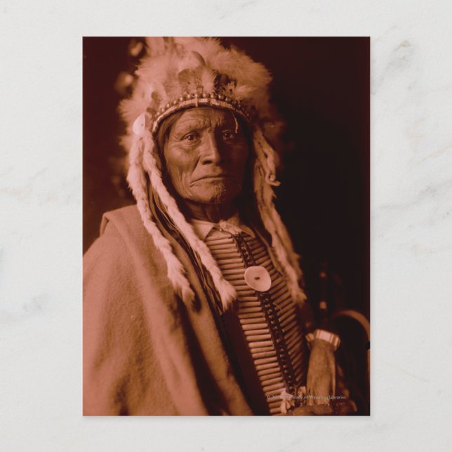 Tall Whiteman - Cheyenne Postcard (Front)