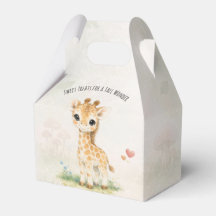 Tall Wonder Giraffe Cute Safari Baby Shower