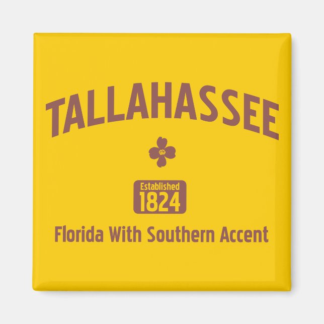 TALLAHASSEE: 1824 MAGNET (Front)