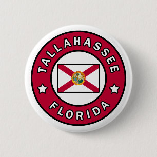 Tallahassee Florida 2 Inch Round Button