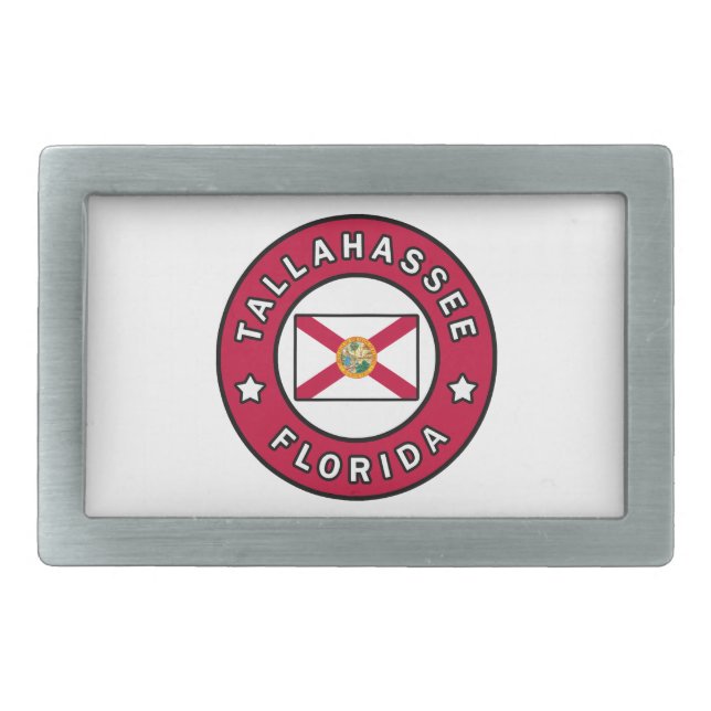Tallahassee Florida Belt Buckle (Front)