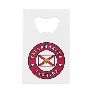Tallahassee Florida Credit Card Bottle Opener