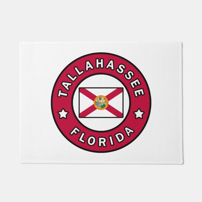Tallahassee Florida Doormat (Front)