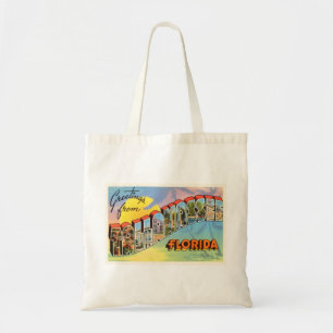 Tallahassee Florida FL Old Vintage Travel Souvenir Tote Bag