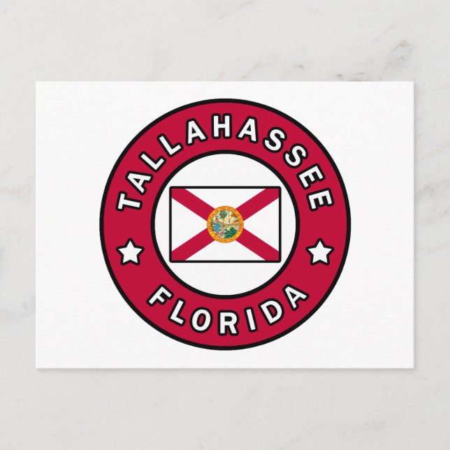 Tallahassee Florida Postcard (Front)