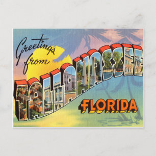 Tallahassee Florida Postcard