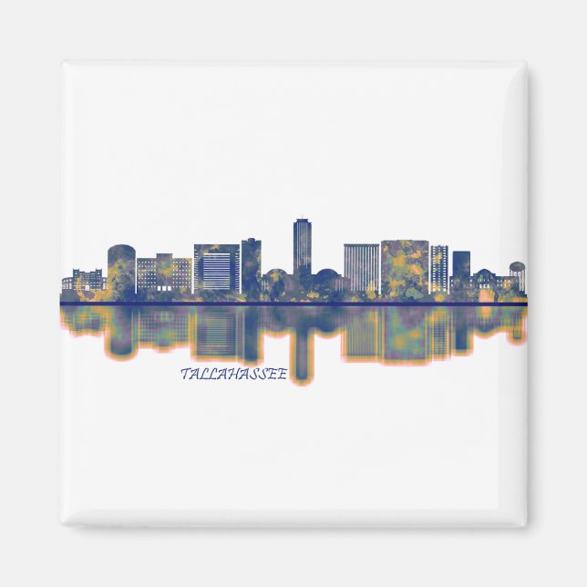 Tallahassee Skyline Magnet (Front)