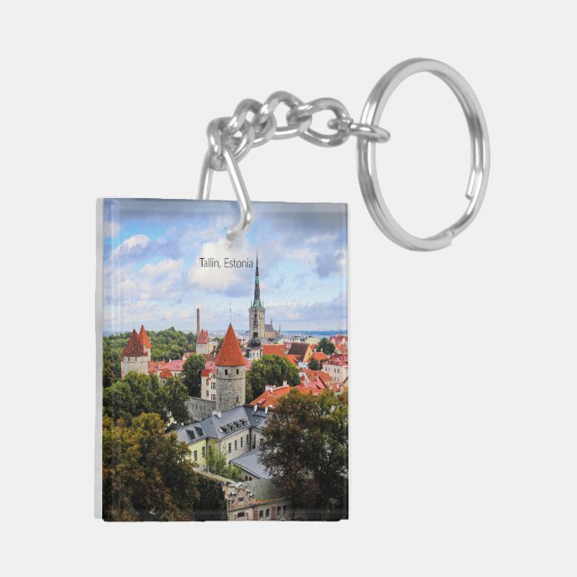 Tallin, Estonia Historic Centre,  Keychain (Back Left)