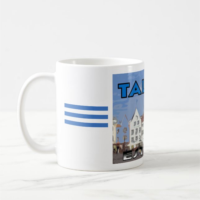 Tallin, Visit Estonia... Coffee Mug (Left)