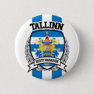 Tallinn 2 Inch Round Button