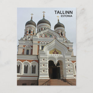 Tallinn Alexander Nevsky Cathedral Postcard! Postcard