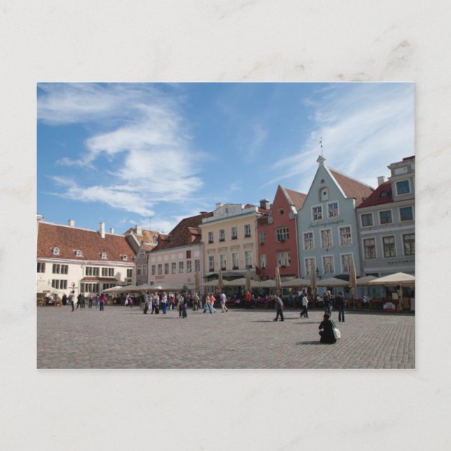 Tallinn city centre postcard (Front)