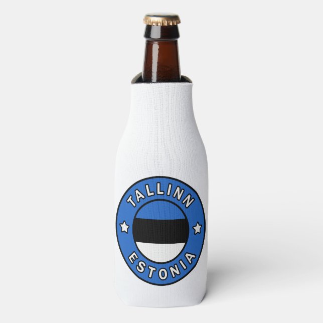 Tallinn Estonia Bottle Cooler (Bottle Front)