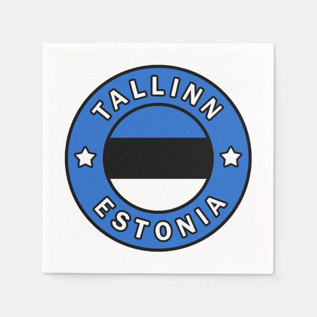Tallinn Estonia Napkin (Front)