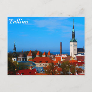 Tallinn, Estonia Postcard