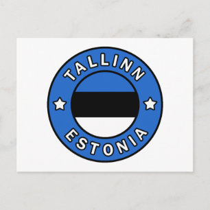 Tallinn Estonia Postcard