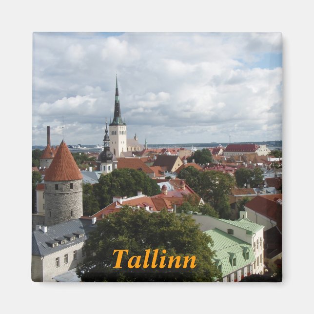 tallinn fridge magnet (Front)
