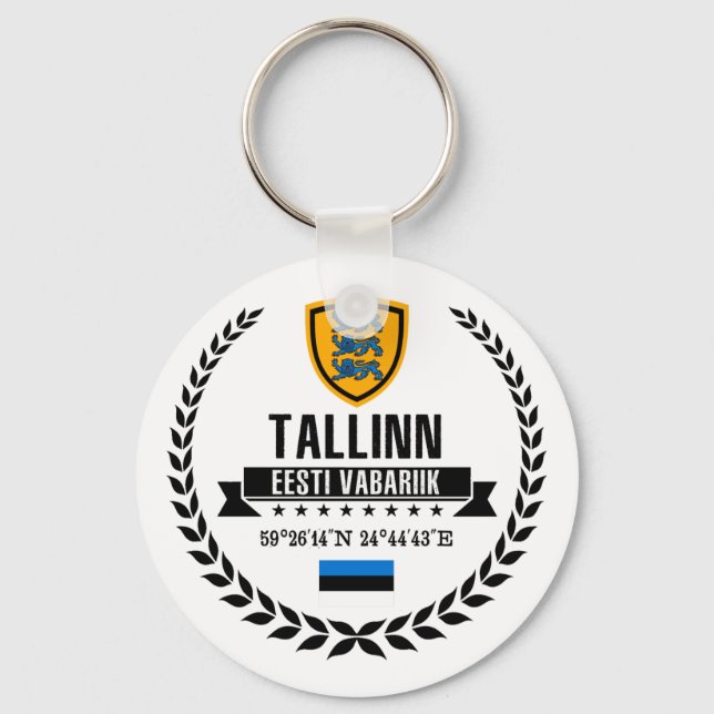 Tallinn Keychain (Front)