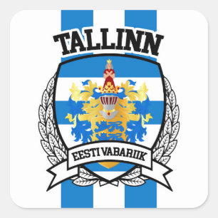 Tallinn Square Sticker