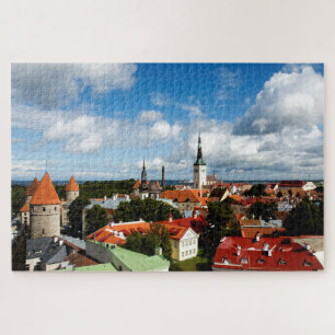Tallinn's rooftops jigsaw puzzle
