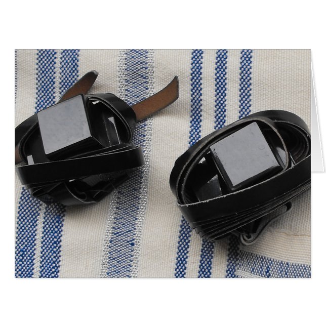 Tallis et Tefillin (Devant horizontal)