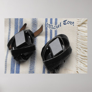 Tallis & Tefillin - Mazel Tov! Poster