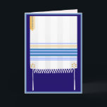"Tallit" Greeting Card<br><div class="desc">Digital painting of a Jewish Prayer Shawl "Tallit."</div>