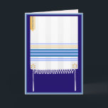 "Tallit" Greeting Card<br><div class="desc">Digital painting of a Jewish Prayer Shawl "Tallit."</div>