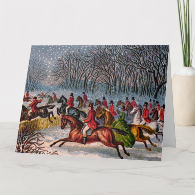 Tally-Ho Big Greeting Card (Front)