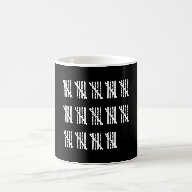 TALLY SHEET 70 Birthday Gift Board Gamer Dad Coffee Mug (Center)