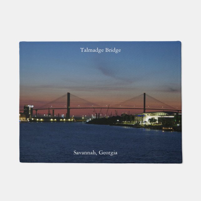 Talmadge Bridge doormat (Front)