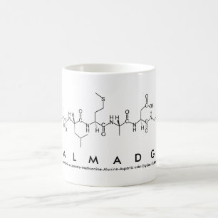 Talmadge peptide name mug