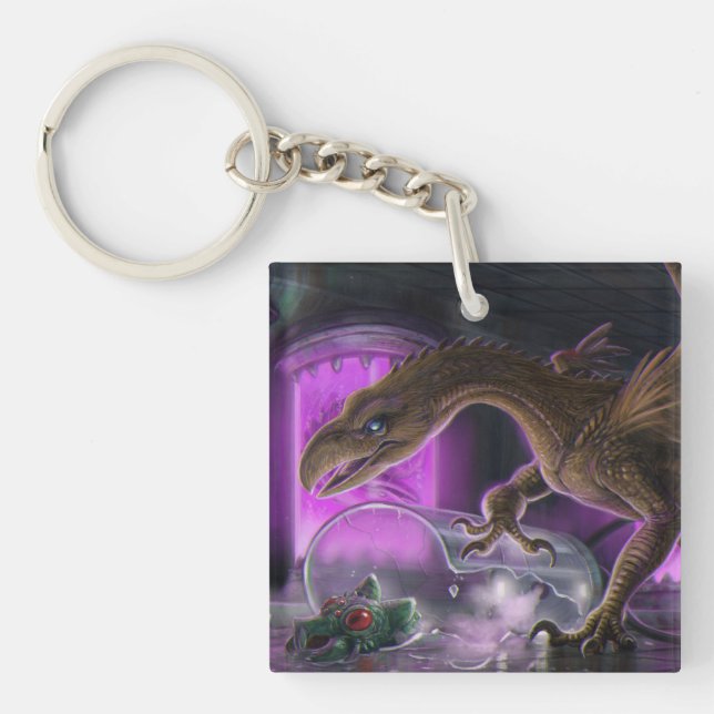 Talon At The Lab - Keychain (Front)