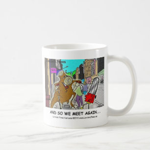 Talon d'Arbre Vs Tronçonneuse Mugs Drôles Cartes C