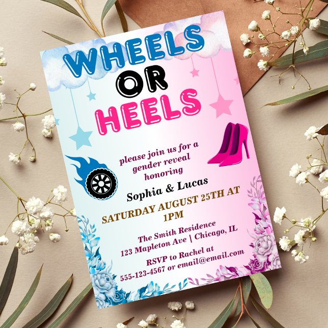 talons ou roues sexe révéler des invitations (Créateur téléchargé)