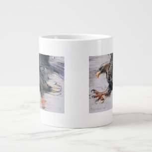 Talons - White tailed Sea Eagle 2001 Large Coffee Mug