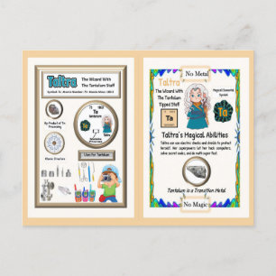 Taltra Wizard - Tantalum Element Postcard