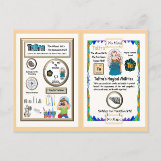 Taltra Wizard - Tantalum Element Postcard